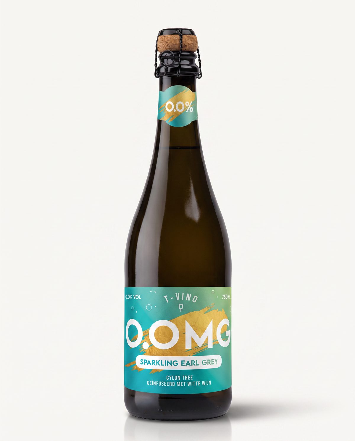 O.OMG Sparkling Earl Grey bottle